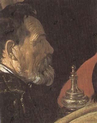 Diego Velazquez Adoration of the Magi (detail) (df01) Norge oil painting art
